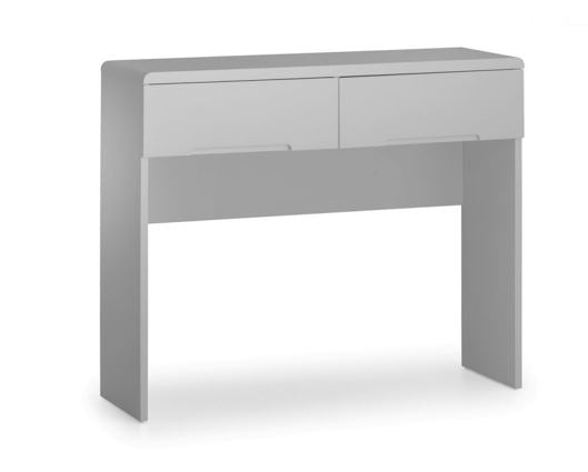 Manhattan Dressing Table With 2 Drawers- Grey