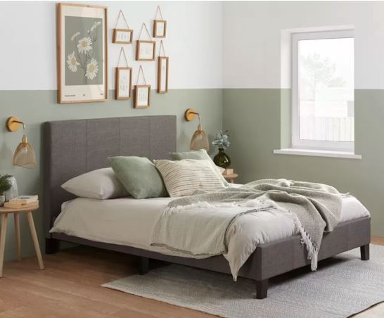 Berlin Bed Grey