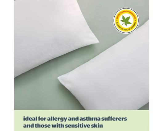 Silentnight Anti-Allergy Pillow - White, Pack of 2, Anti-Bacterial pillows