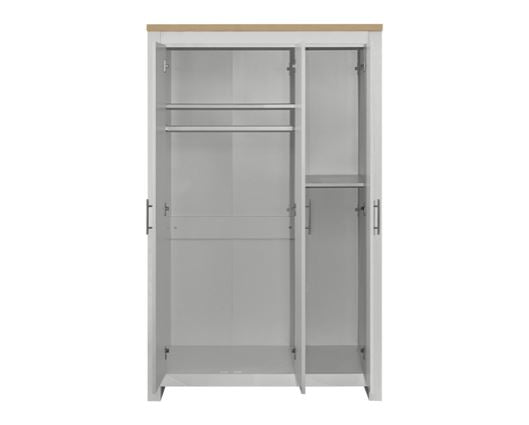 Highgate 3 Door Wardrobe - Grey