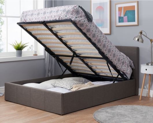 Berlin Ottoman Bed Grey