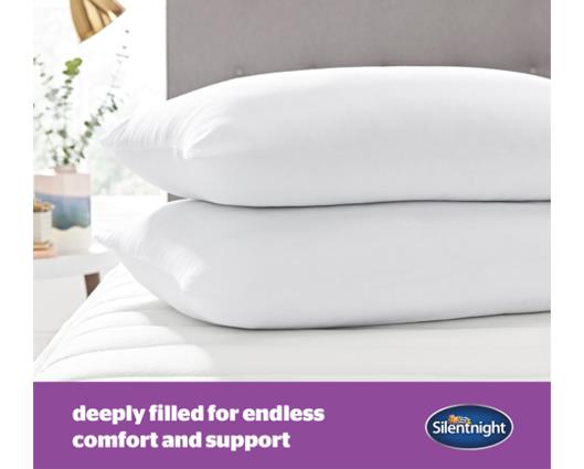 Silentnight Deep Sleep Pillow - 2 Pack