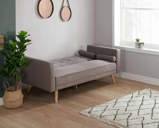 Ethan Large Sofa Bed - Grey