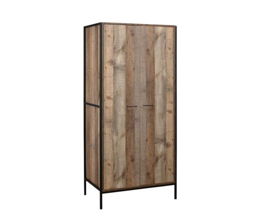 Urban 2 Door Wardrobe - Brown