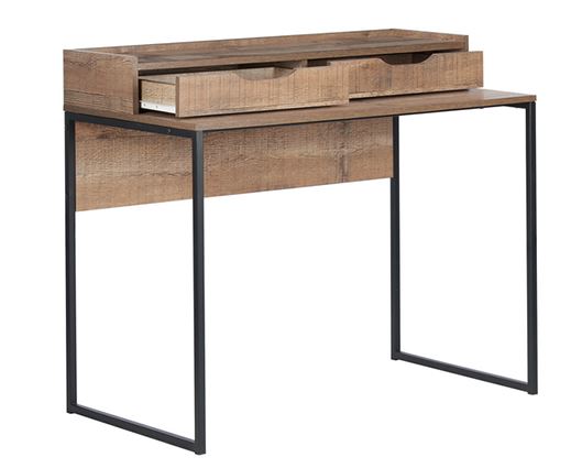 Urban 2 Drawer Office Desk - Rustic