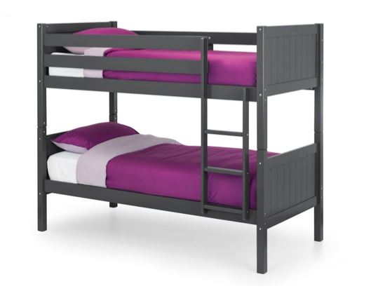 Bella Bunk Bed - Anthracite