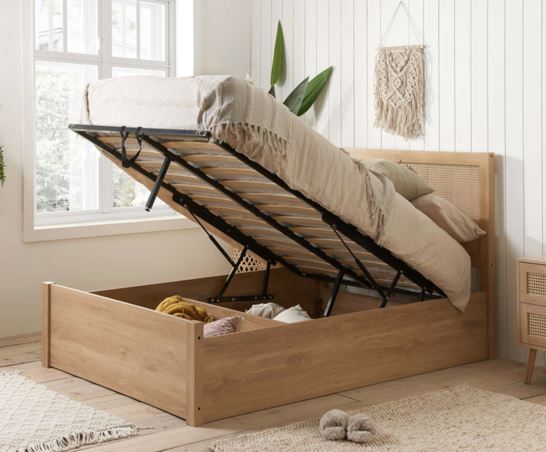 Croxley Ottoman Rattan Bed