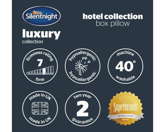 Silentnight Hotel Collection Box Pillow