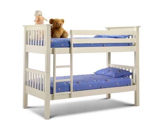 Barcelona Bunk Bed - Stone White