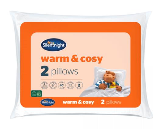 Silentnight Premium Warm and Cosy Pillow Pair