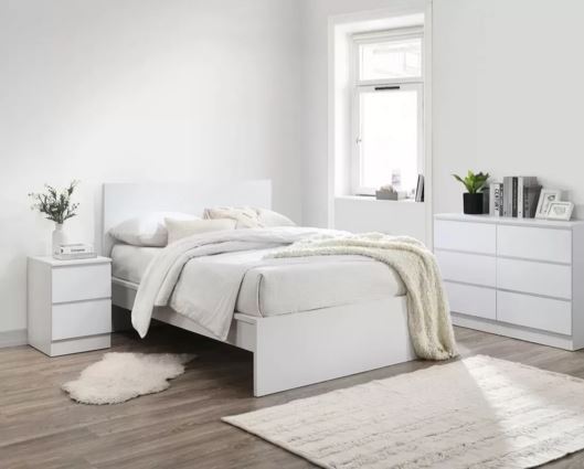 Oslo Bed - White