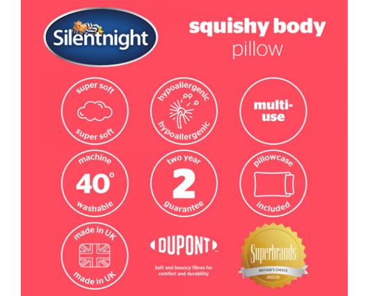 Silentnight Squishy Body Support Pillow