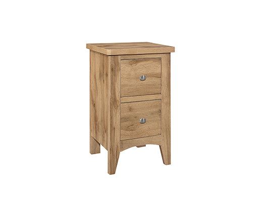 Hampstead 2 Drawer Bedside - Oak