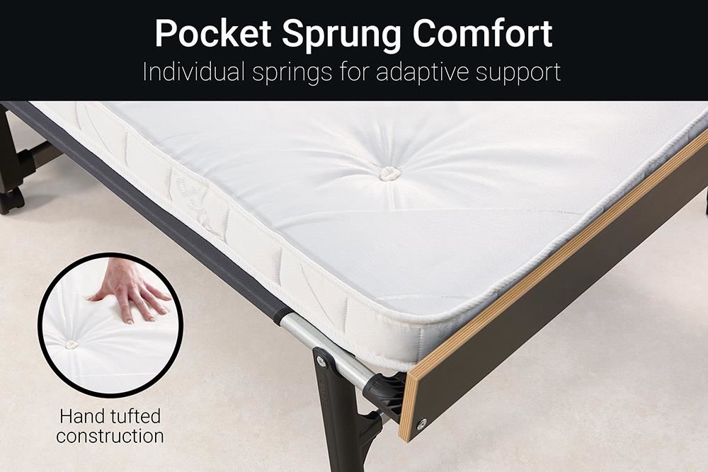 Jay Be Gp120 Grand Folding Bed with e-Pocket Mattress